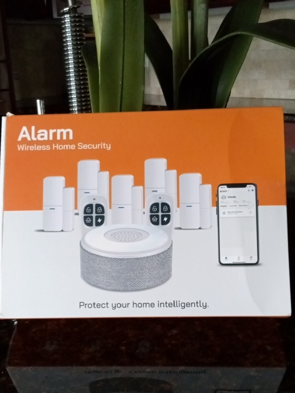 Wireless Home Security Alarm Kit - White